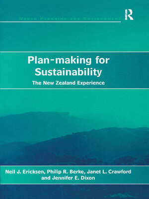 cover image of Plan-making for Sustainability